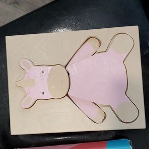 Wooden Unicorn Puzzle